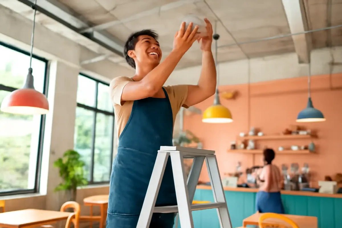 Âm lượng, loa và bố trí âm thanh trong quán: đo bằng điện thoại