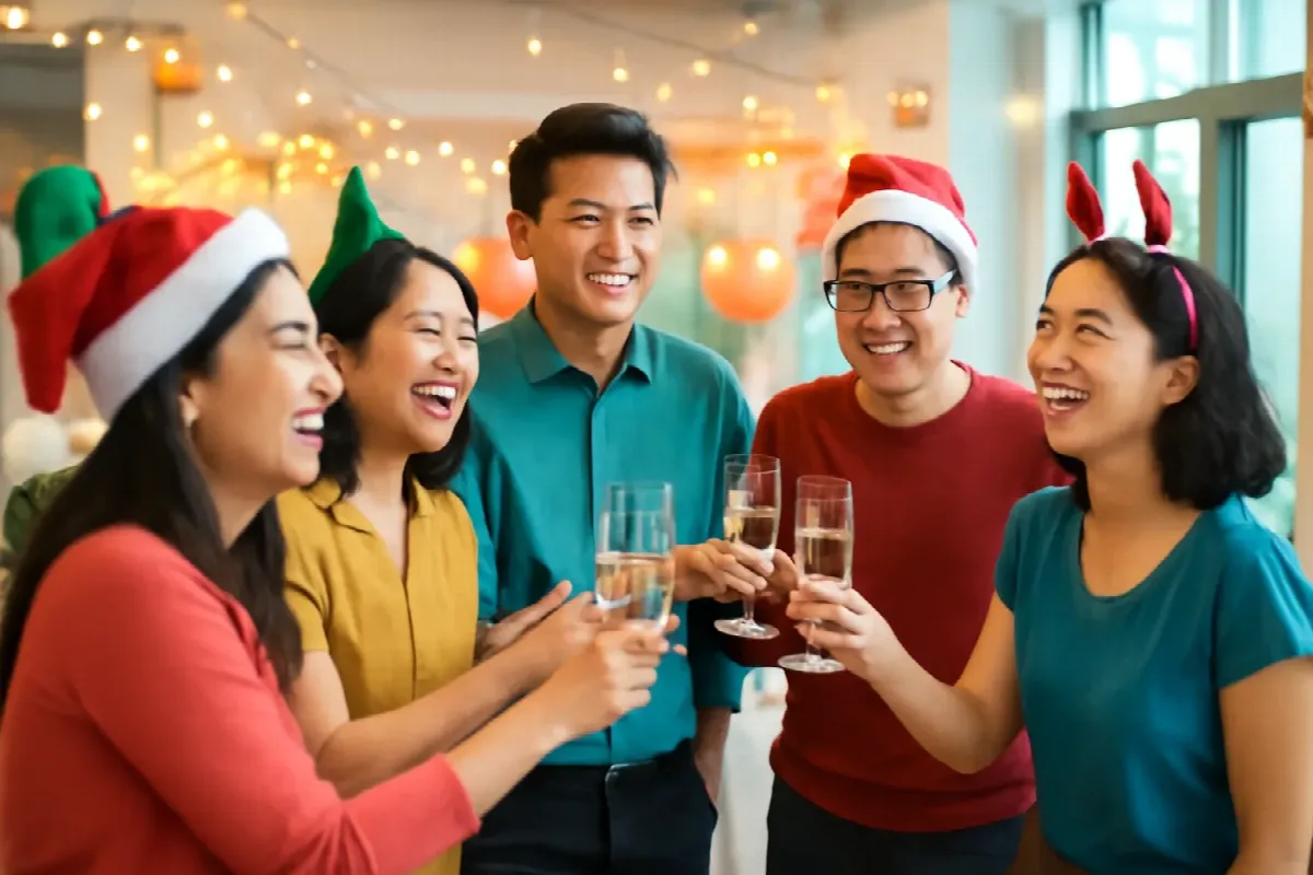 Bài hát tất niên công ty: gom 12 tháng vào 3 phút, không ai bị sót