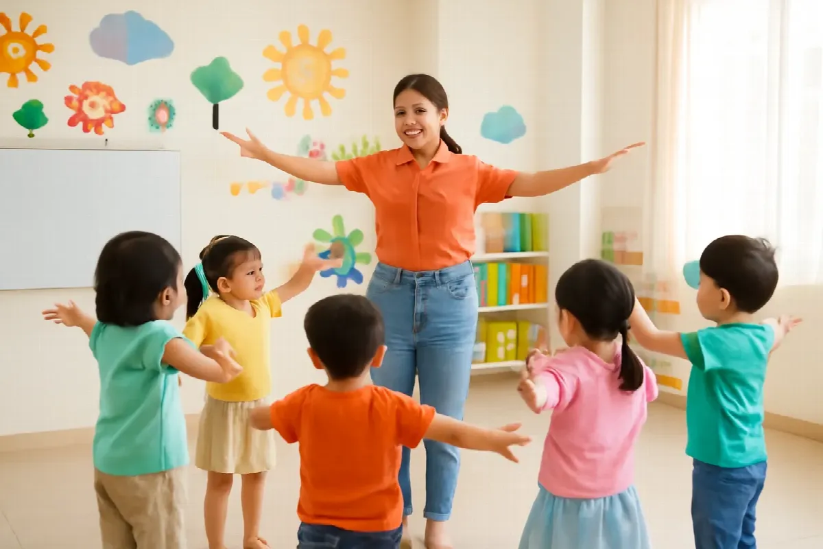 Nhạc cho lớp mầm non theo chủ đề: mỗi chủ đề hai bài, làm một buổi